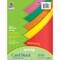 Pacon Bright Card Stock, 5 Assorted Colors, 8.5" x 11", PK100 101175 - alternate 1